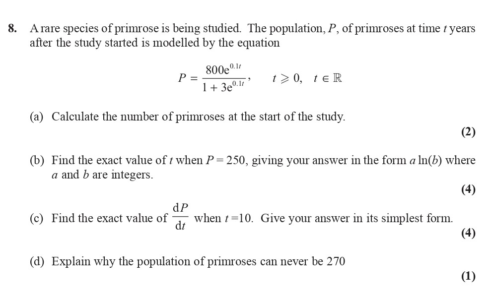 A-rare-species-of-primrose-is-being-studied-Edexcel-A-Level Maths Pure-Question 1-2014-Paper 5.png